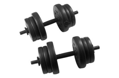 Sports Direct Everlast Dumbbell Set Weight Plates Dumbbell Set