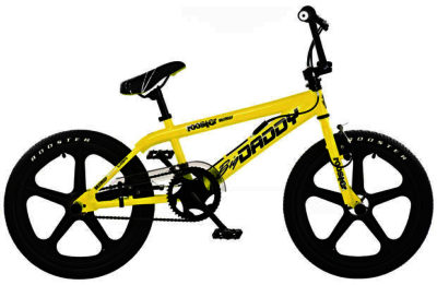 Rooster Big Daddy Yellow and Black BMX 